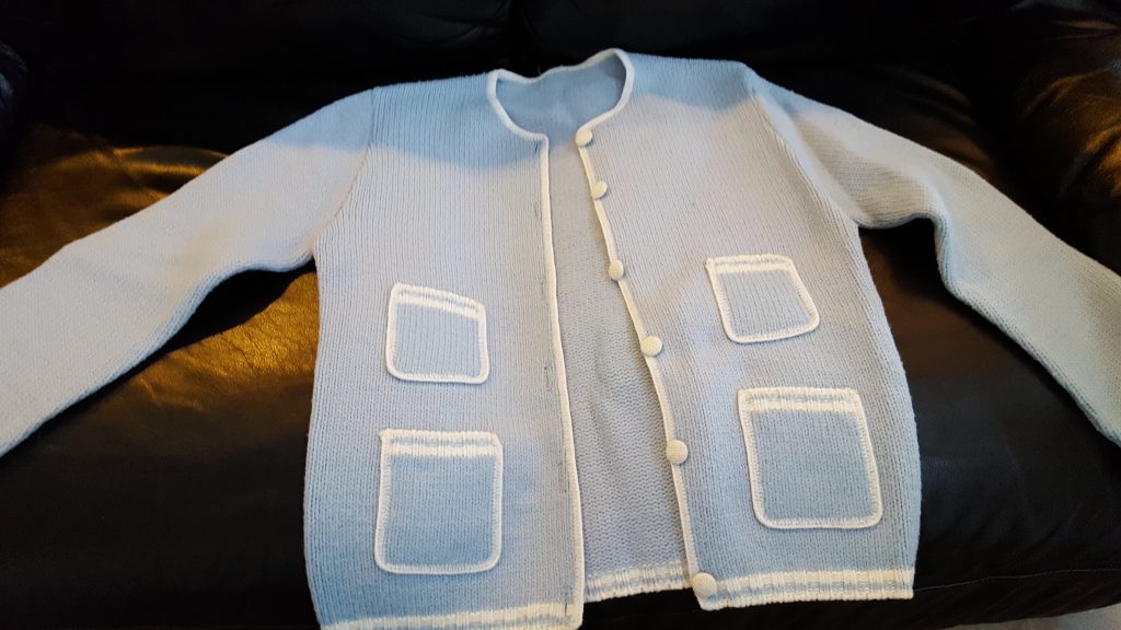 Photo of a sweater from my grandmother